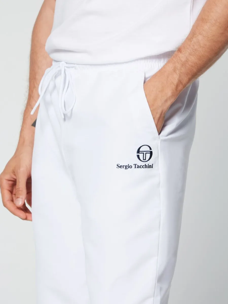 Sergio Tacchini Denver Track Pants- White Outlet