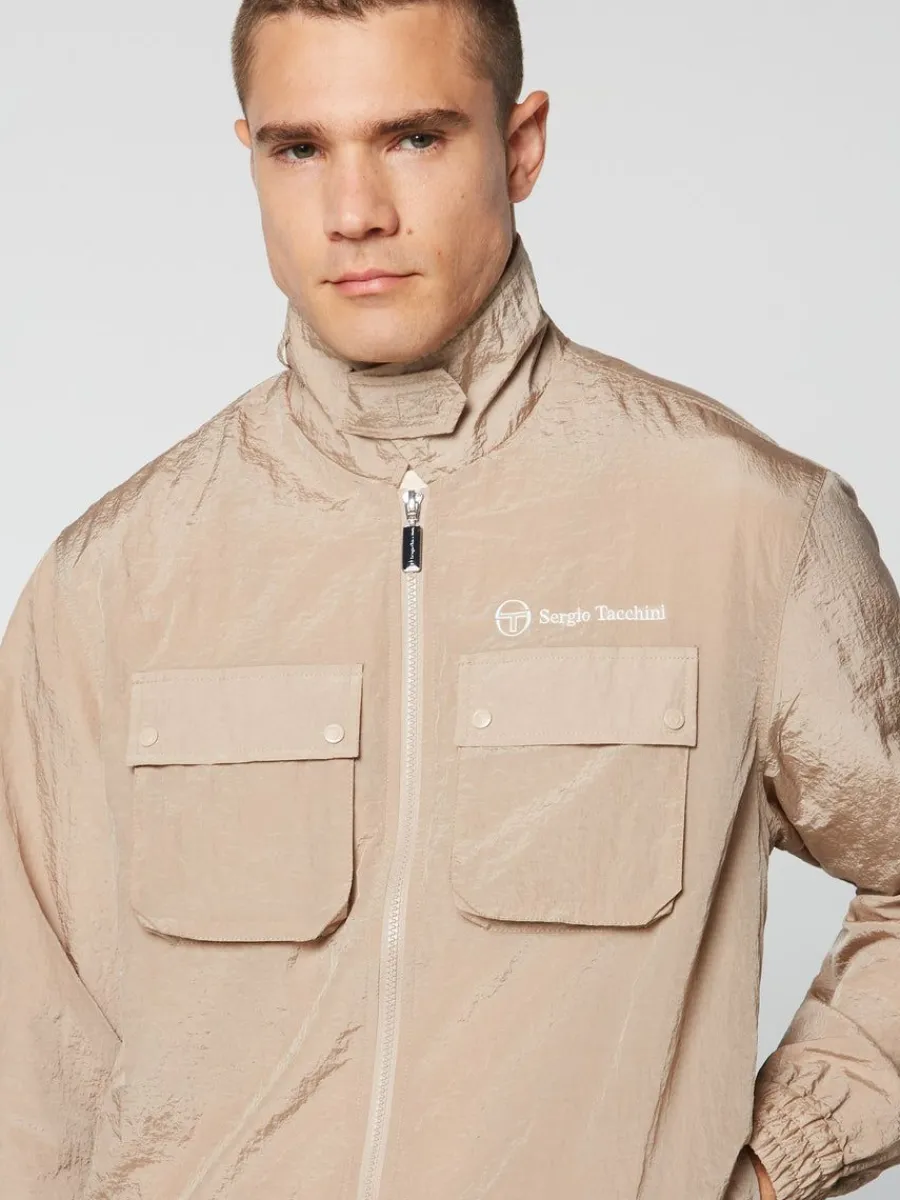 Sergio Tacchini Devonte Track Jacket- Humus Hot