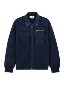 Sergio Tacchini Devonte Track Jacket- Maritime Blue Hot