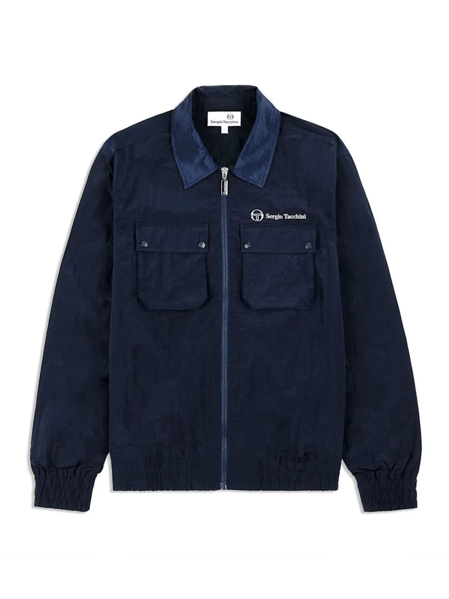 Sergio Tacchini Devonte Track Jacket- Maritime Blue
