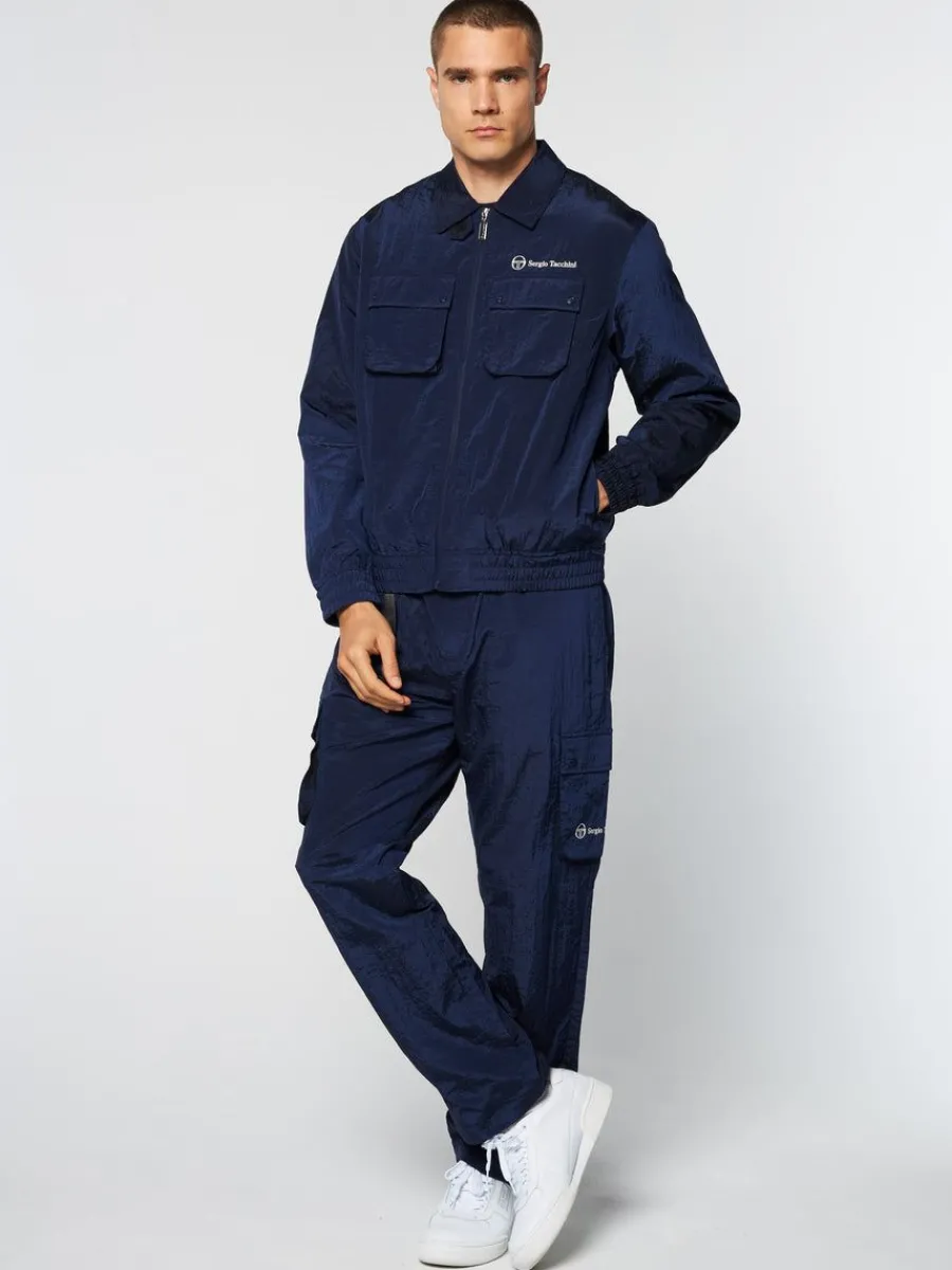 Sergio Tacchini Devonte Track Jacket- Maritime Blue