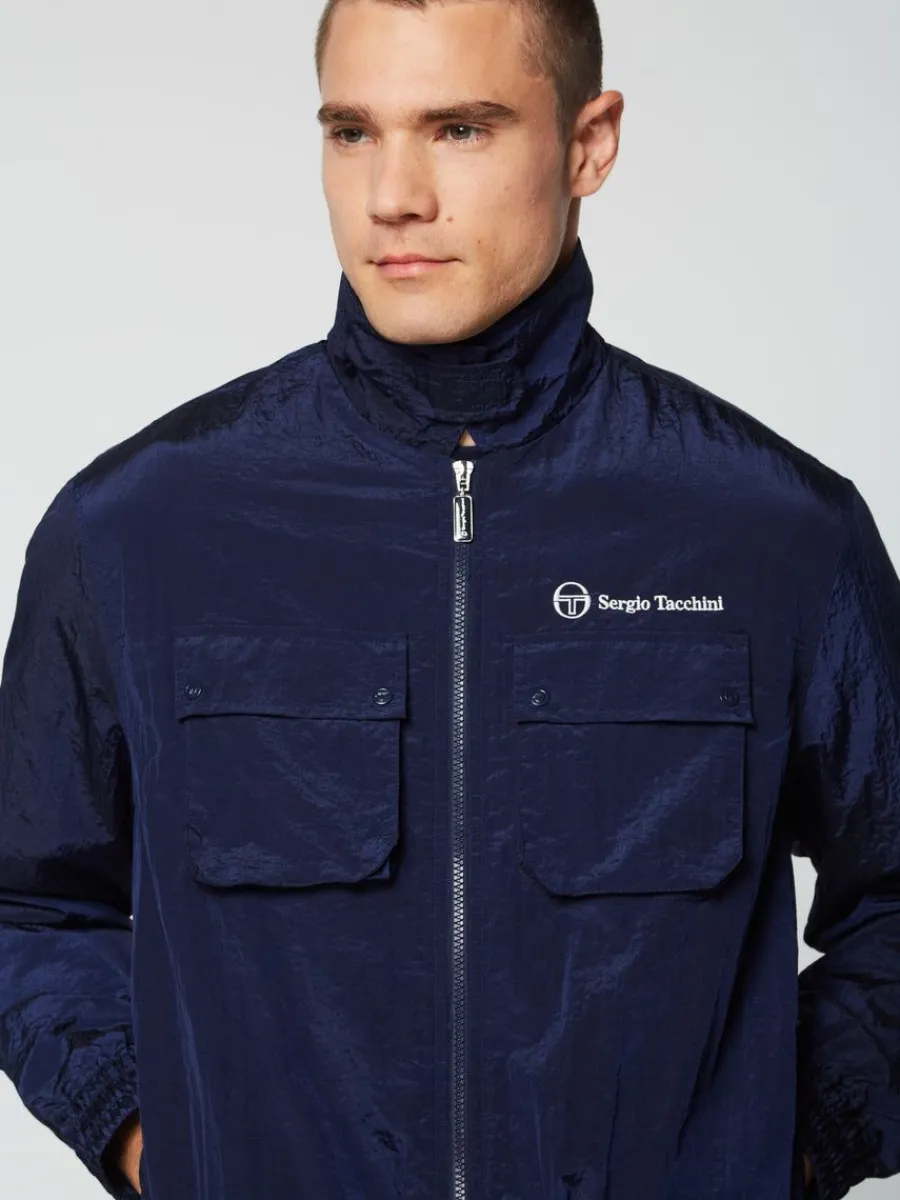 Sergio Tacchini Devonte Track Jacket- Maritime Blue