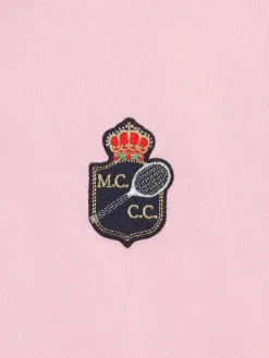Sergio Tacchini Doubles Mch Polo- Light Pink New