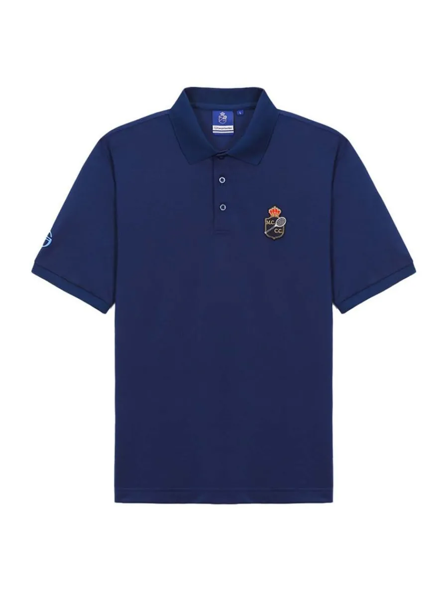 Sergio Tacchini Doubles Mch Polo- Navy Best