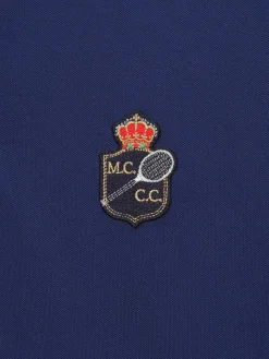 Sergio Tacchini Doubles Mch Polo- Navy Best