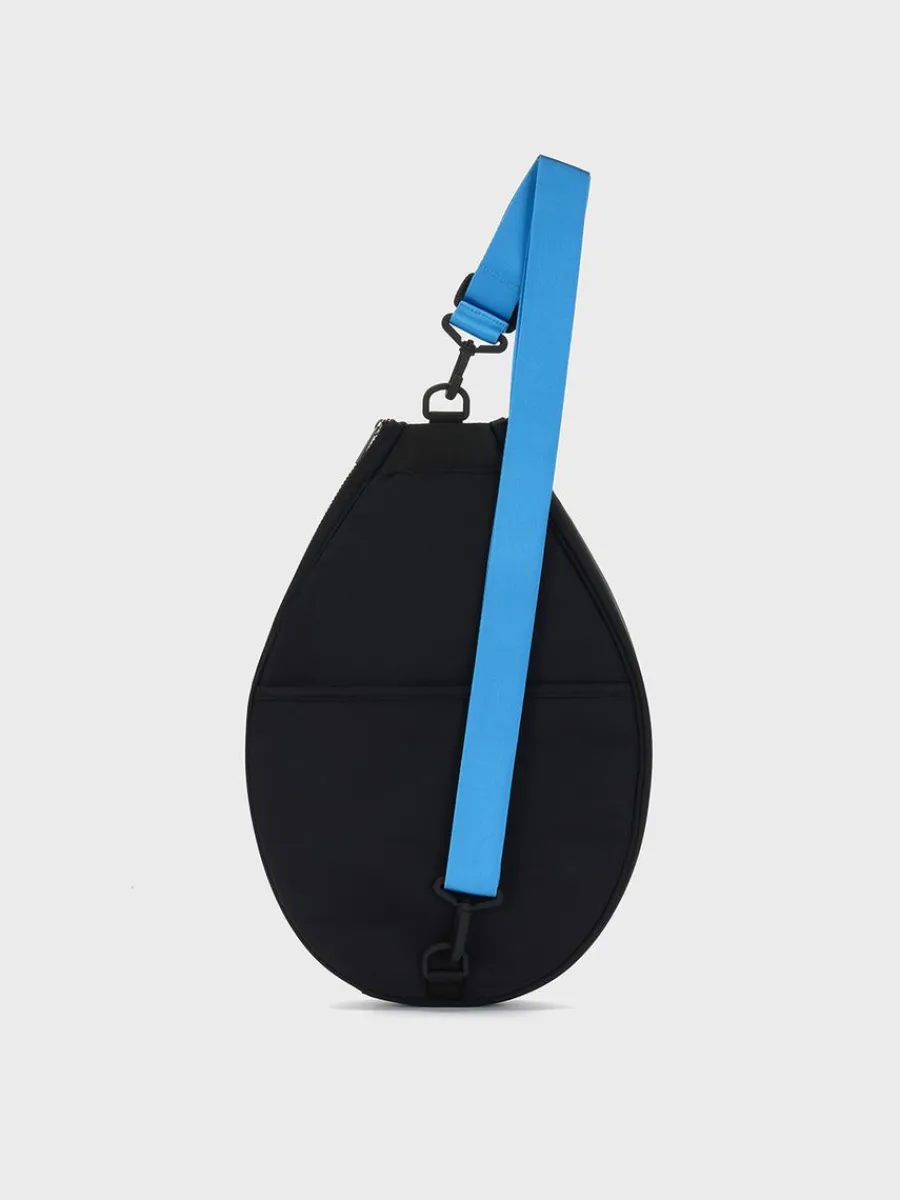 Sergio Tacchini Essential Racket Sling Bag- Black Hot