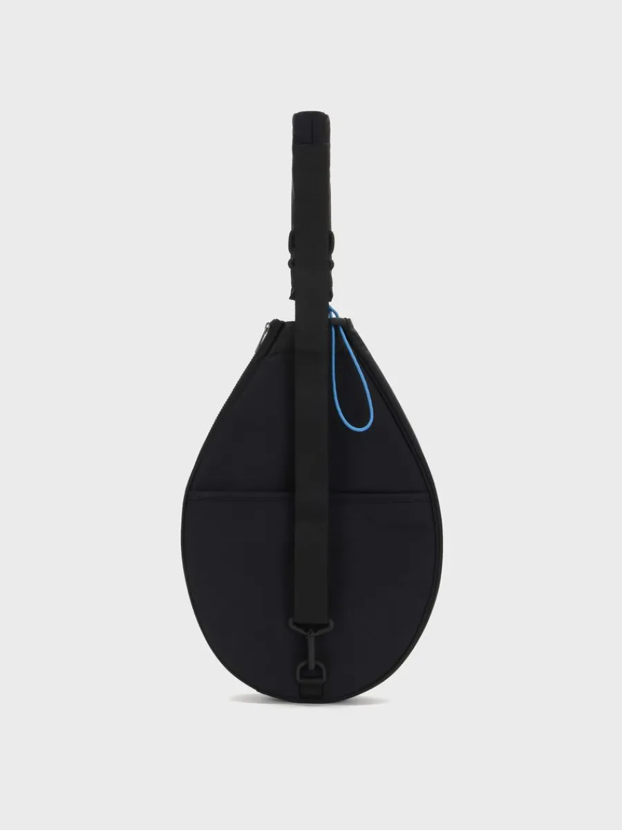 Sergio Tacchini Essential Racket Sling Bag- Black New