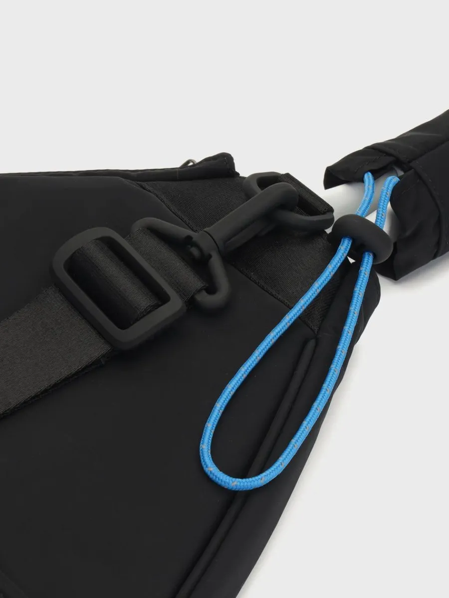 Sergio Tacchini Essential Racket Sling Bag- Black New