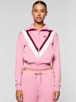 Sergio Tacchini Federica Knit Zip Track Jacket- Polignac Discount