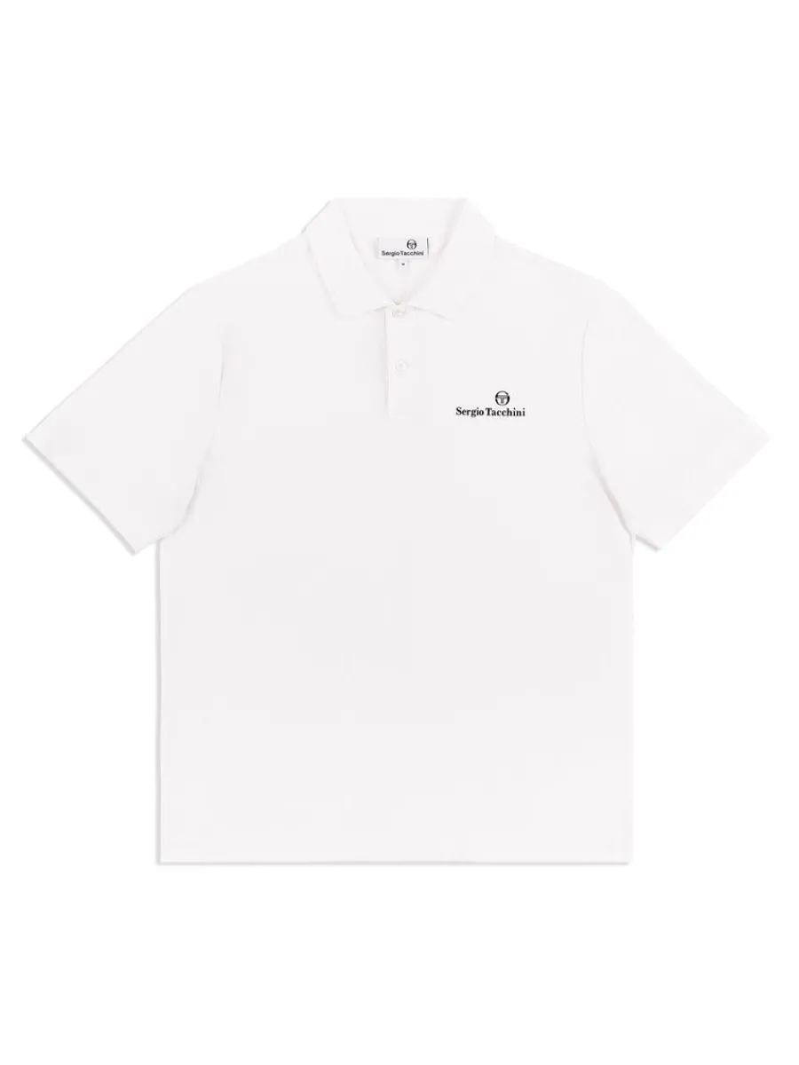 Sergio Tacchini Foro Polo- Brilliant White Outlet