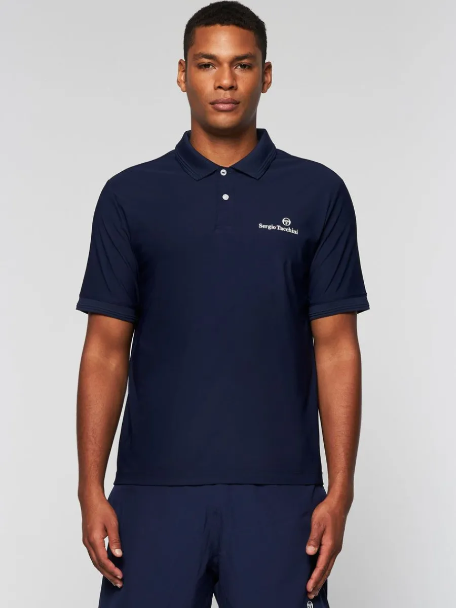 Sergio Tacchini Foro Polo- Maritime Blue Hot