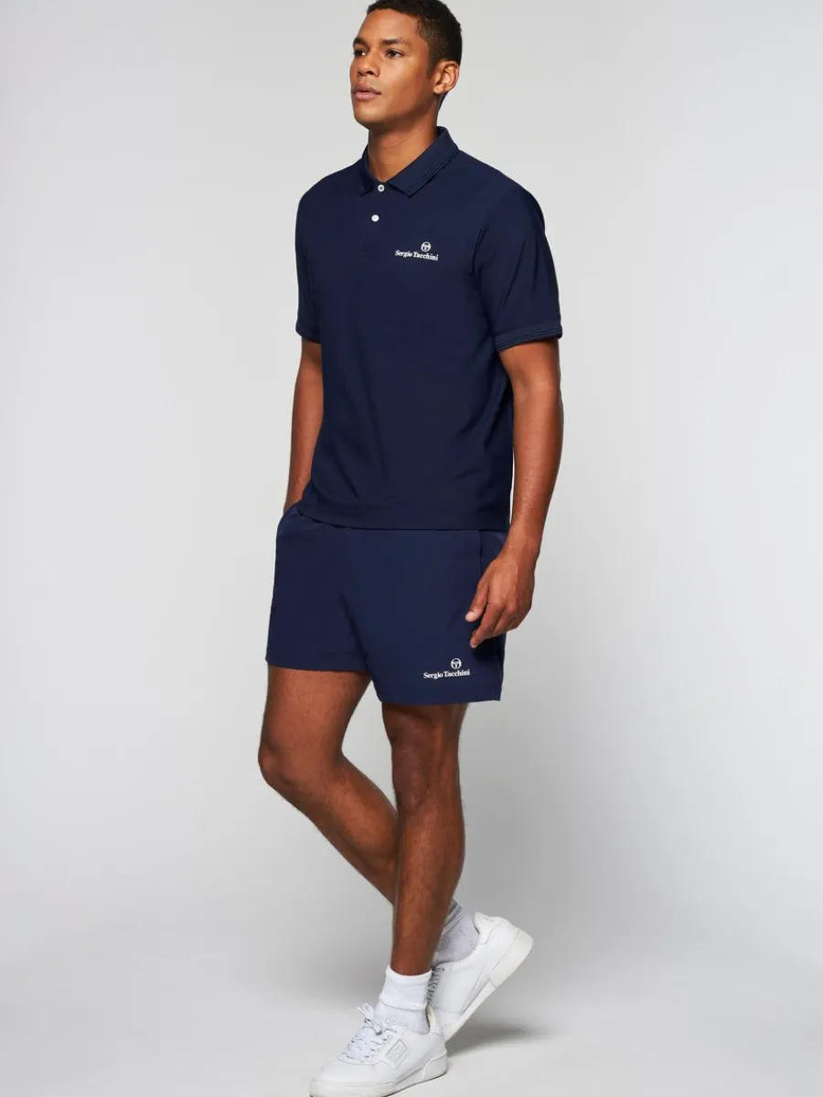 Sergio Tacchini Foro Polo- Maritime Blue Hot