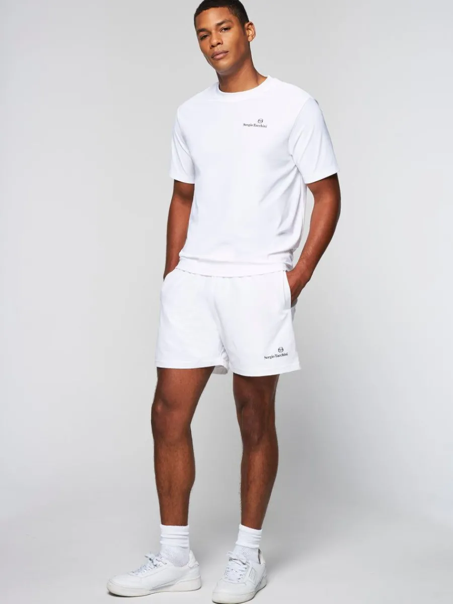 Sergio Tacchini Foro T-Shirt- Brilliant White New