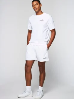Sergio Tacchini Foro T-Shirt- Brilliant White Clearance