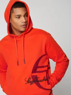 Sergio Tacchini Garcon Hoodie- Poinciana Hot