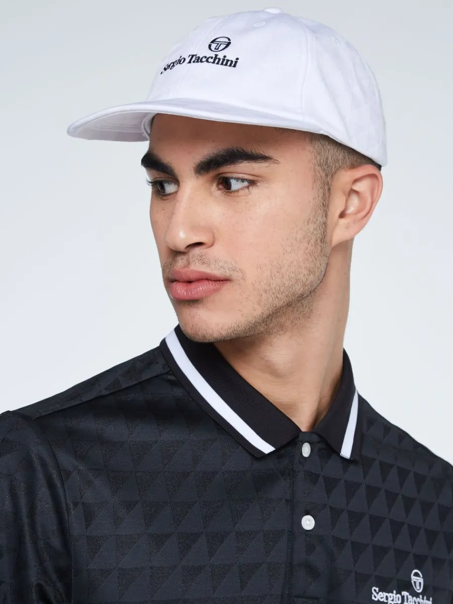 Sergio Tacchini Geo Cap-White Discount