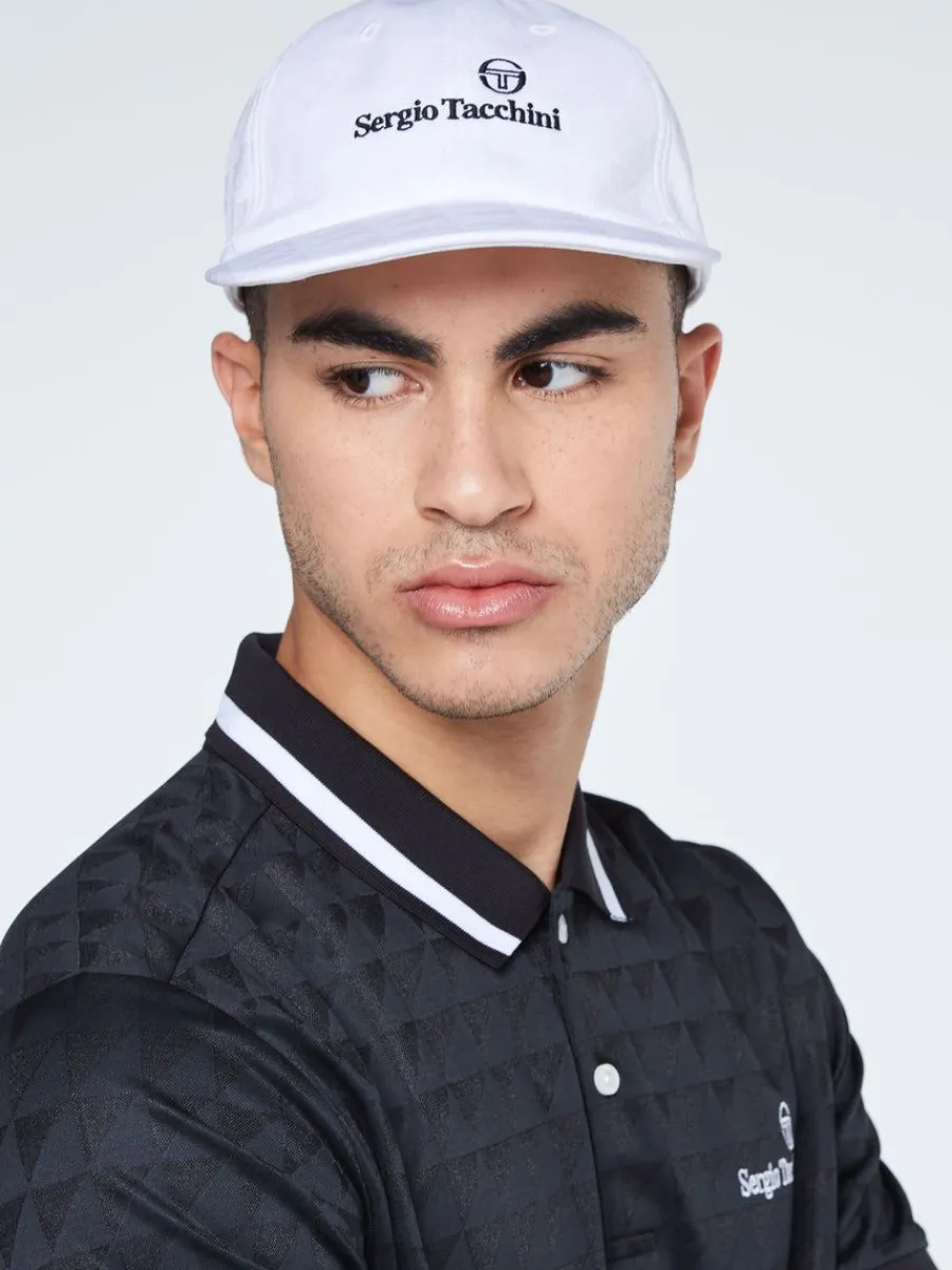 Sergio Tacchini Geo Cap-White Discount