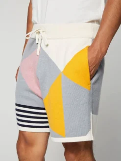 Sergio Tacchini Geo Knit Short- Multi Sale