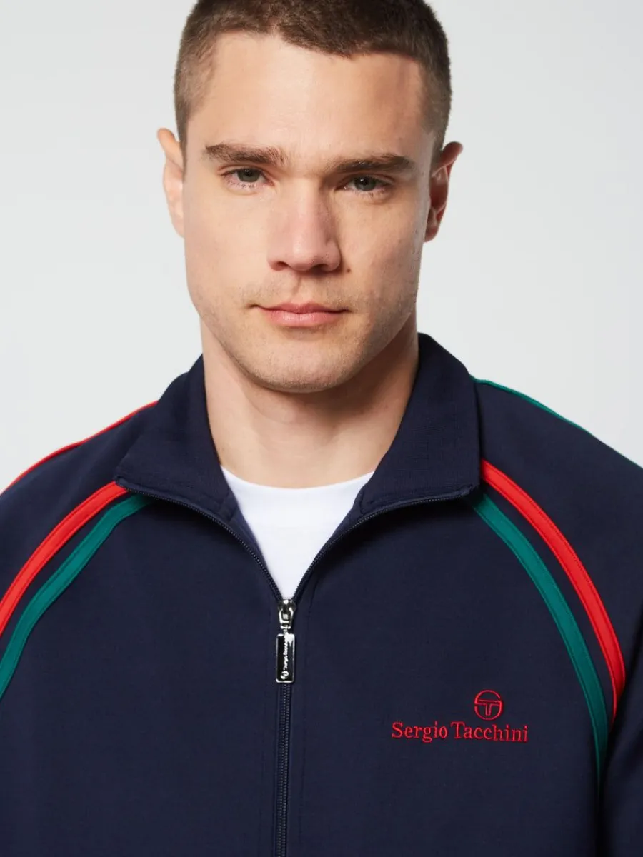 Sergio Tacchini Ghibli Track Jacket Archivio- Maritime Blue Hot