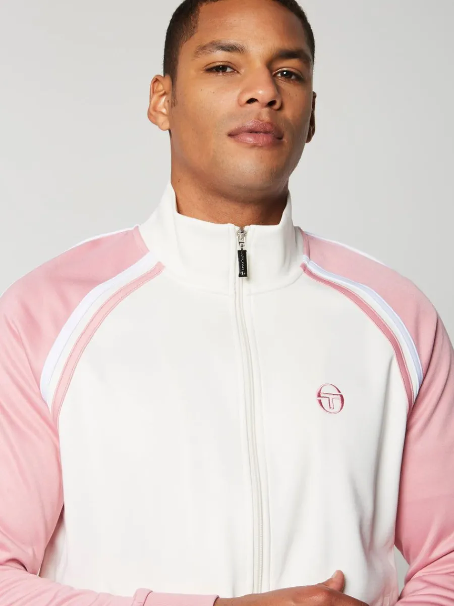Sergio Tacchini Ghibli Track Jacket- Gardenia Hot