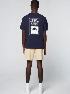 Sergio Tacchini Gioia T-Shirt- Maritime Blue Clearance