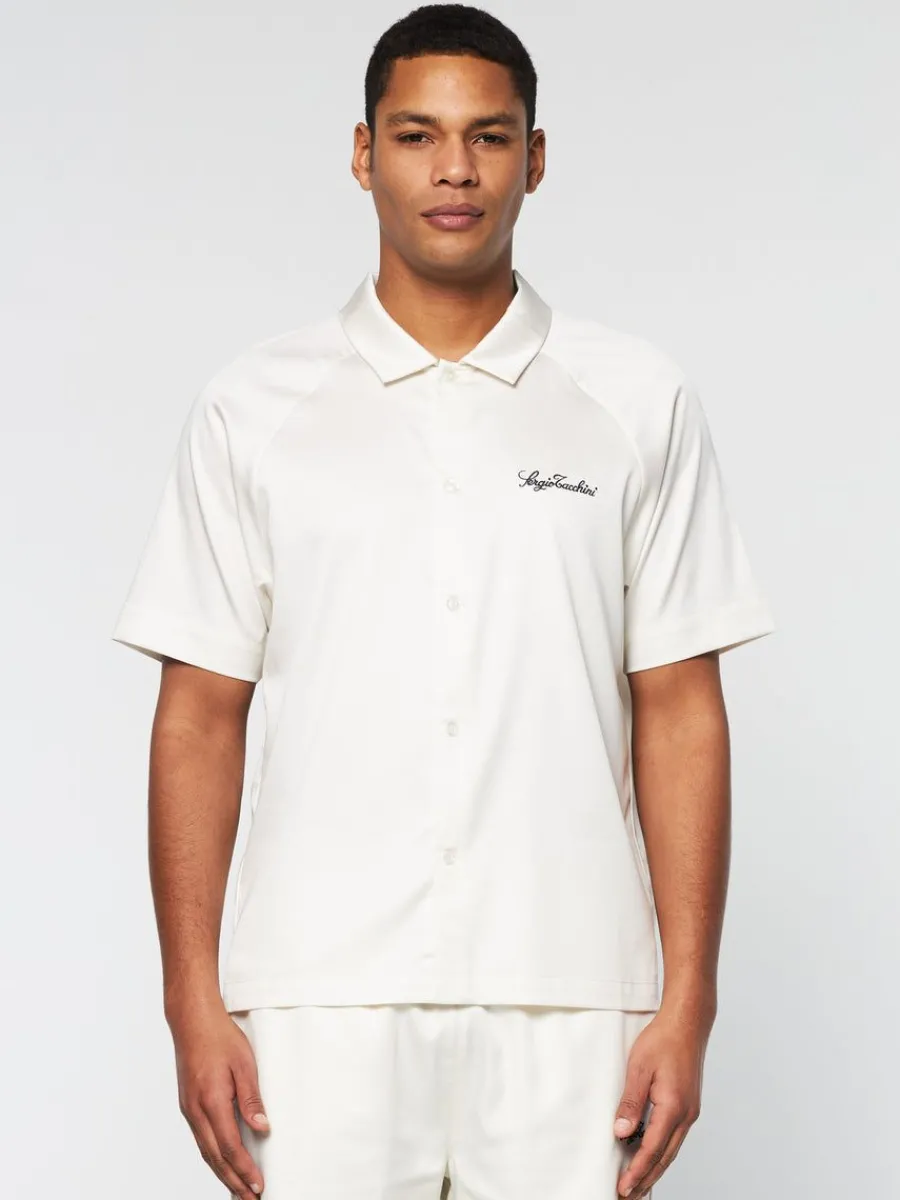 Sergio Tacchini Giorgio Lounge Shirt- Gardenia Discount