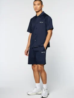 Sergio Tacchini Giorgio Lounge Shirt- Maritime Blue Online
