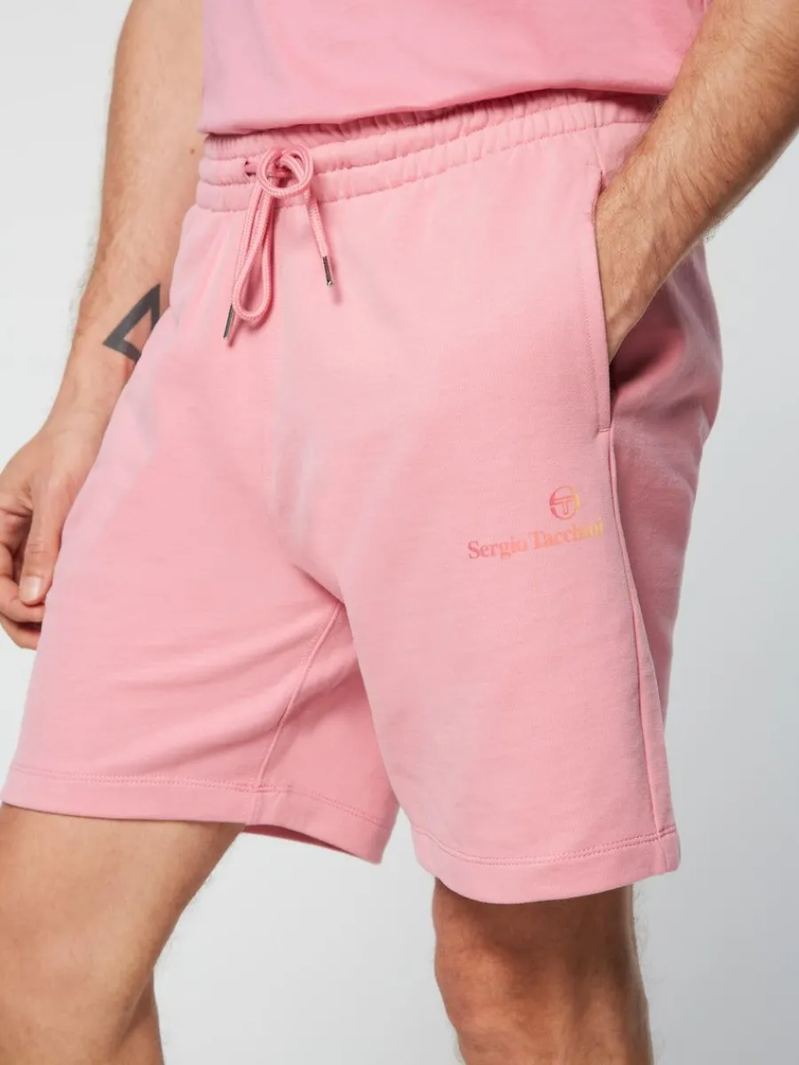 Sergio Tacchini Gradiennte Shorts- Wild Rose Clearance