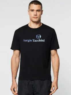 Sergio Tacchini Gradiennte T-Shirt- Black Beauty New