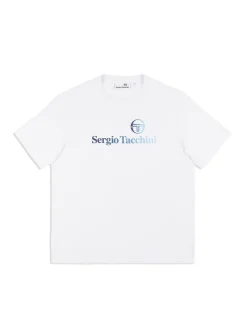 Sergio Tacchini Gradiennte T-Shirt- Brilliant White Sale