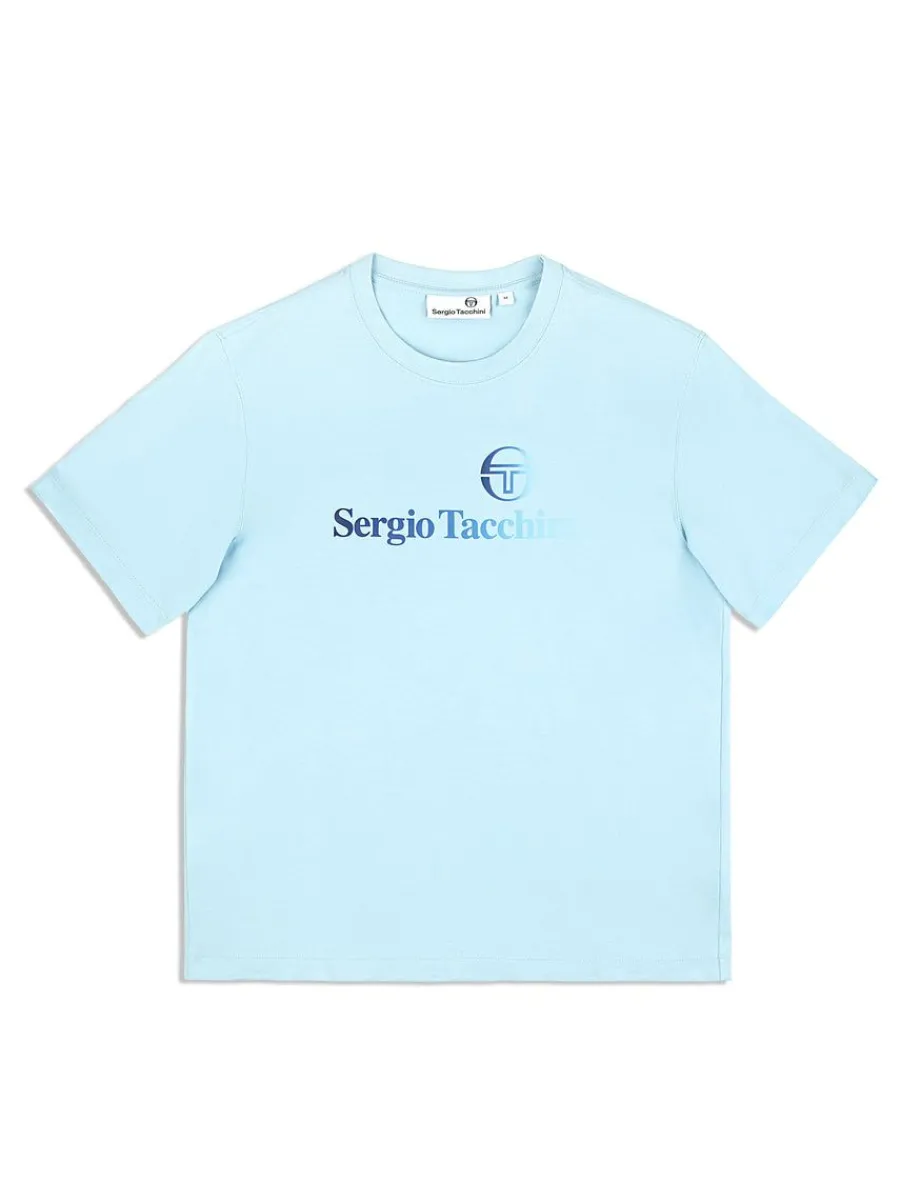 Sergio Tacchini Gradiennte T-Shirt- Clear Sky New