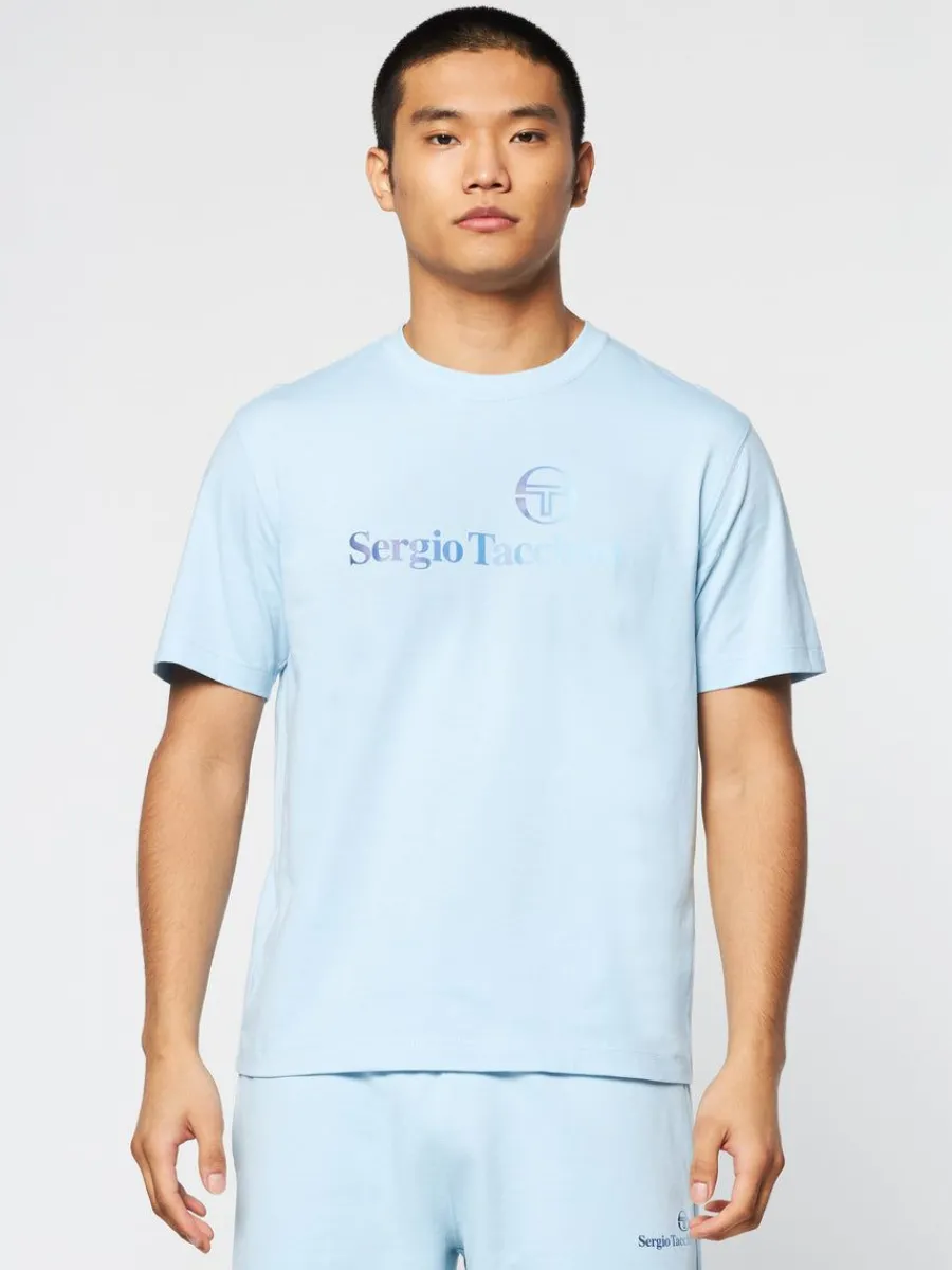 Sergio Tacchini Gradiennte T-Shirt- Clear Sky New