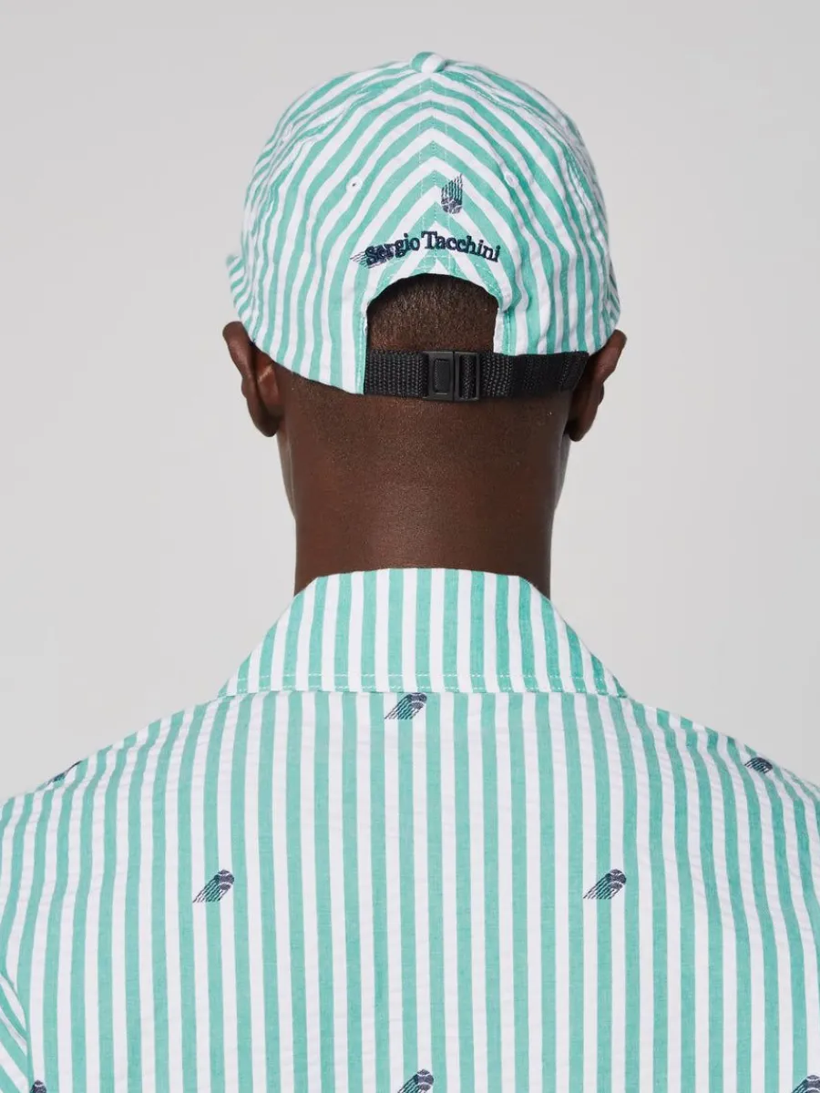 Sergio Tacchini Granda Baseball Hat- Deep Mint New