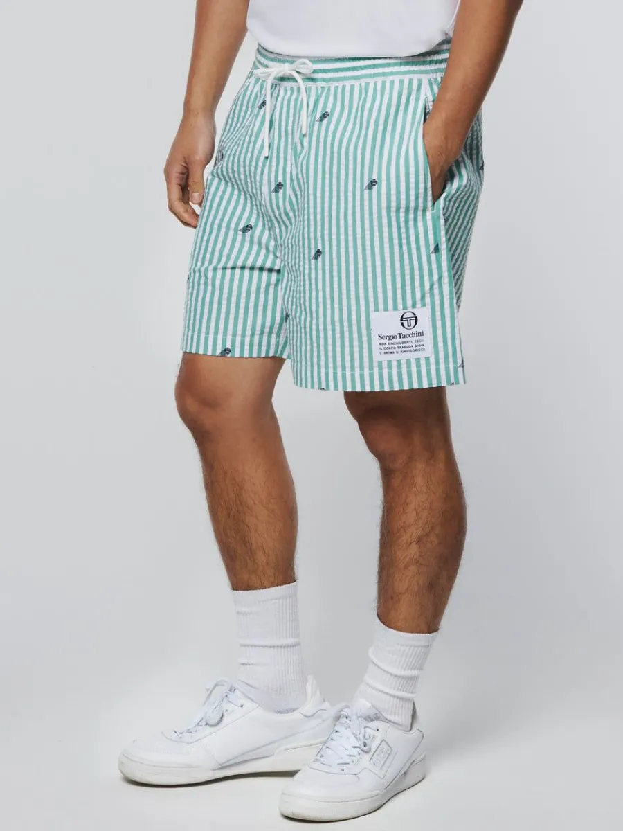 Sergio Tacchini Granda Short- Deep Mint Sale