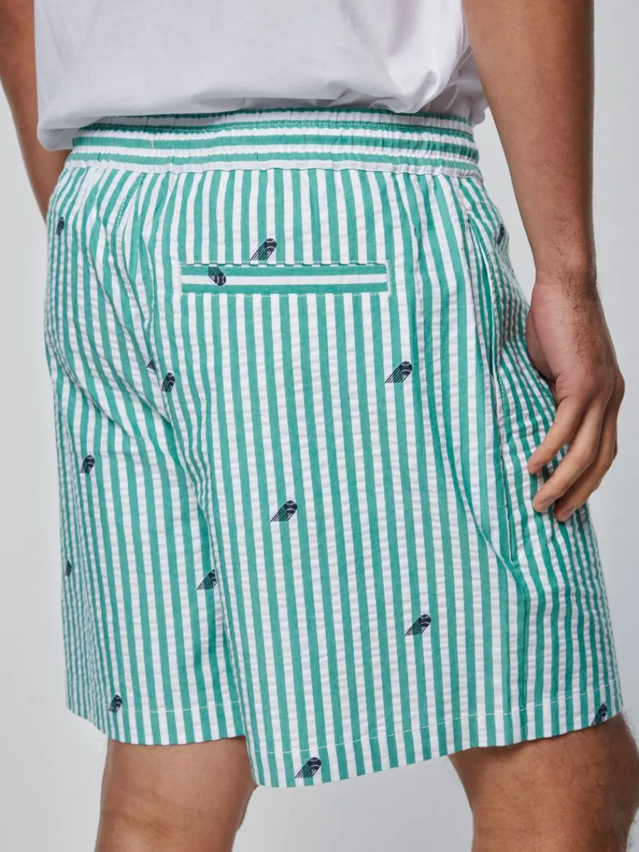 Sergio Tacchini Granda Short- Deep Mint Clearance