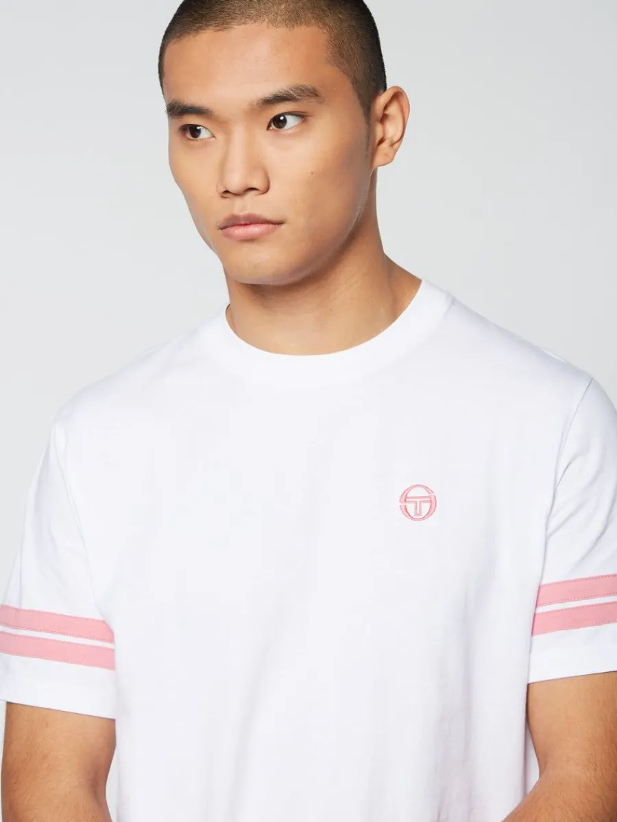 Sergio Tacchini Grello T-Shirt- White Hot