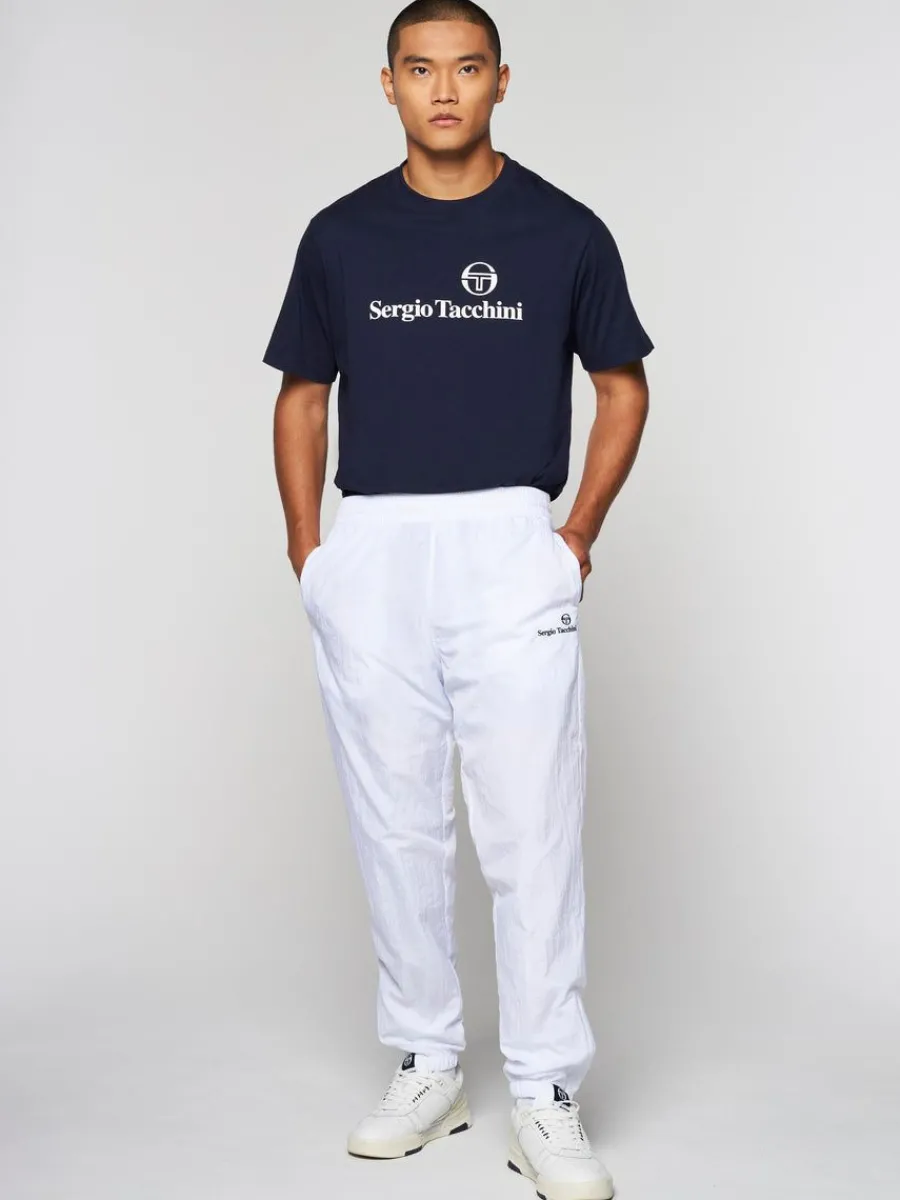 Sergio Tacchini Griante Track Pant- Brilliant White Discount