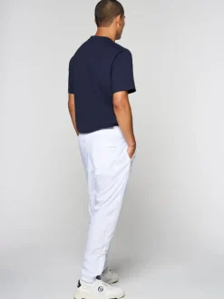 Sergio Tacchini Griante Track Pant- Brilliant White Discount