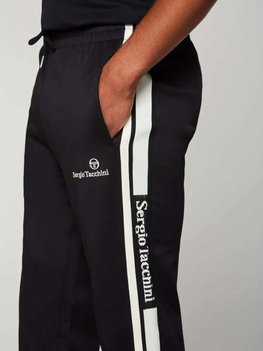 Sergio Tacchini Gromo Tape Track Pant- Black Beauty Online