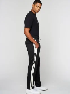 Sergio Tacchini Gromo Tape Track Pant- Black Beauty