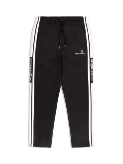 Sergio Tacchini Gromo Tape Track Pant- Black Beauty Clearance