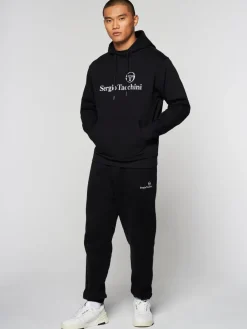 Sergio Tacchini Heritage Hoodie- Black Beauty Outlet