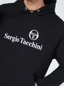 Sergio Tacchini Heritage Logo Hoodie-Black Best