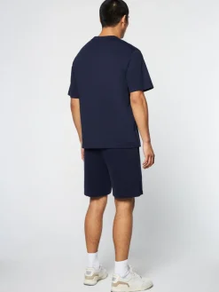 Sergio Tacchini Heritage T-Shirt- Maritime Blue Best