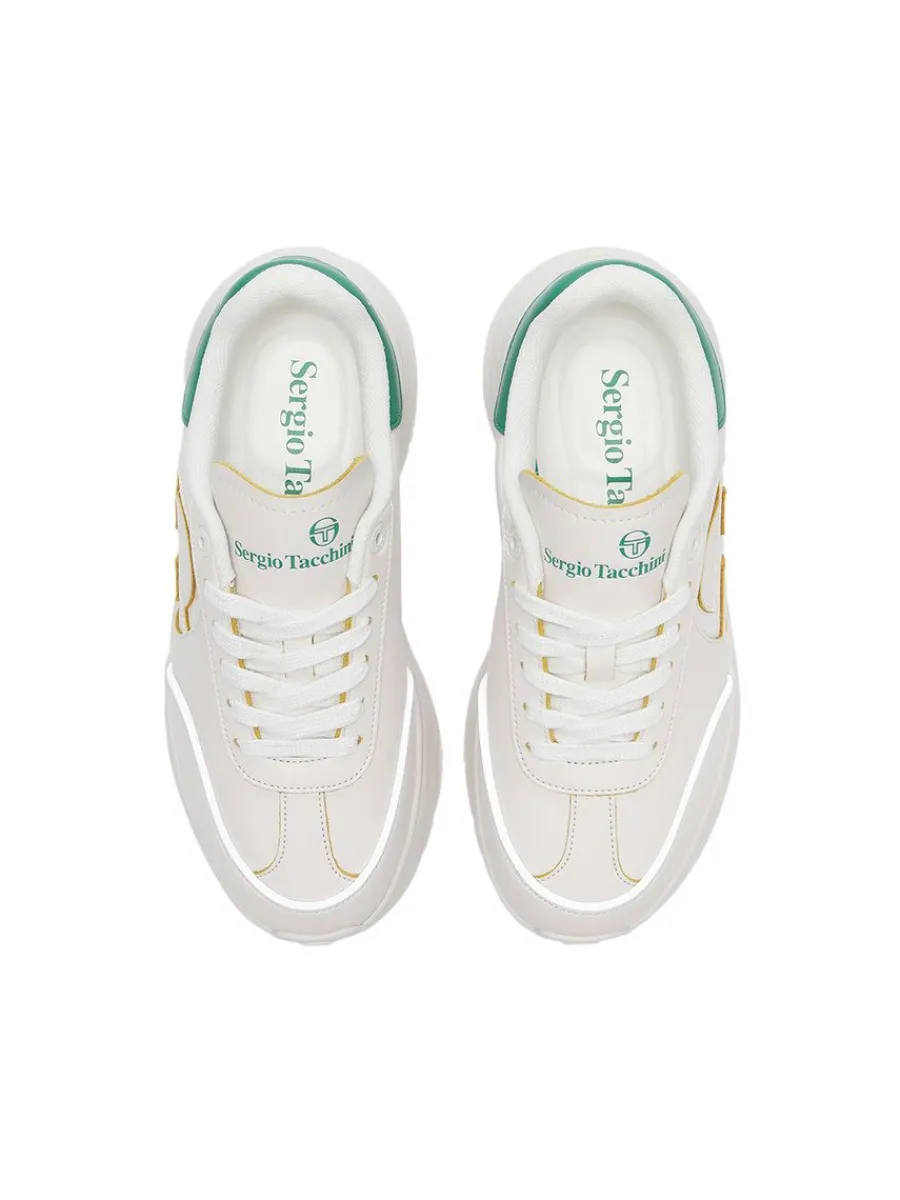Sergio Tacchini La Faccia Sneaker- White/ Multi Clearance
