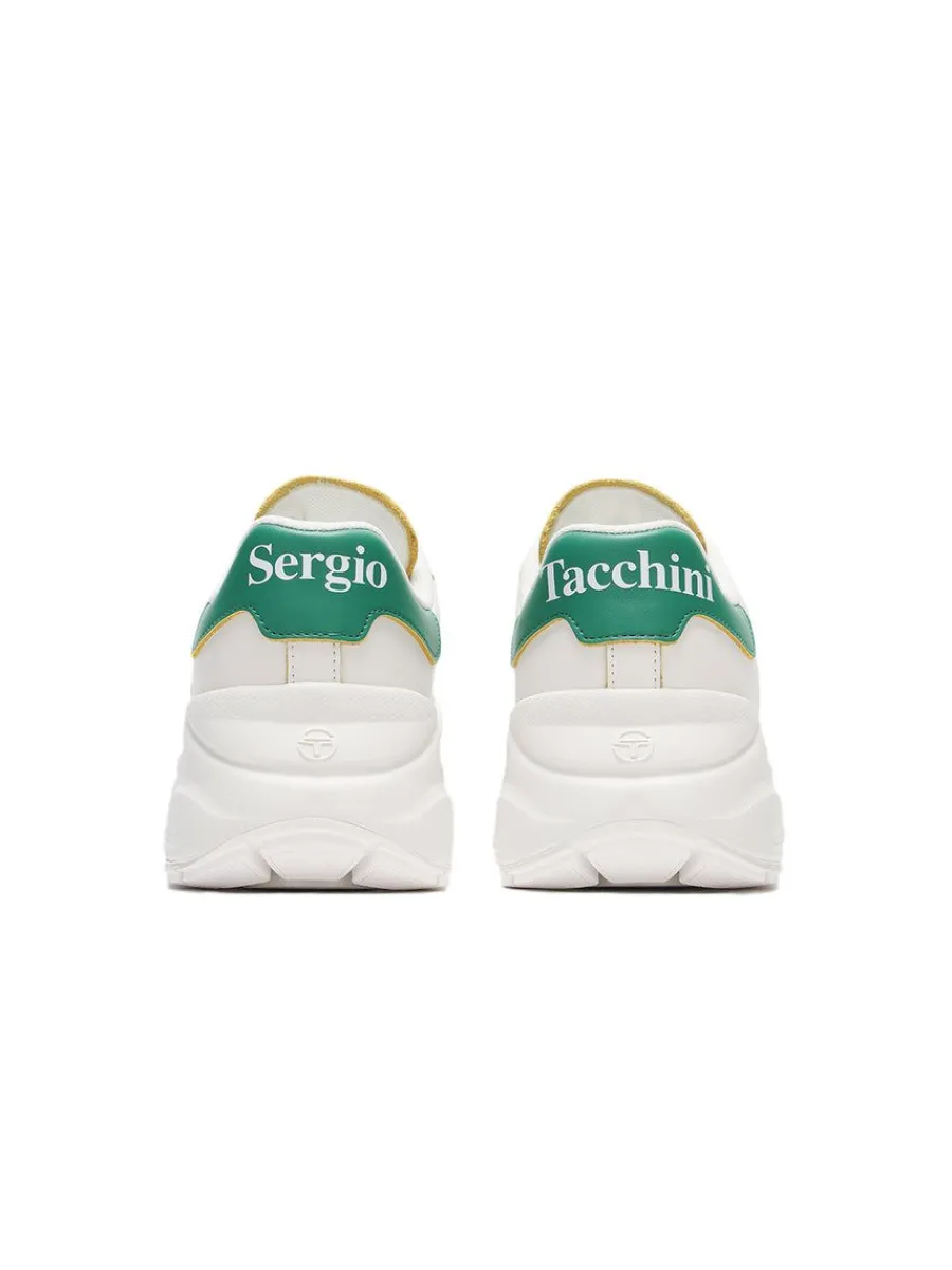 Sergio Tacchini La Faccia Sneaker- White/ Multi Clearance