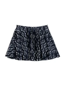 Sergio Tacchini Lesi Mesh Skirt- Maritime Blue Hot