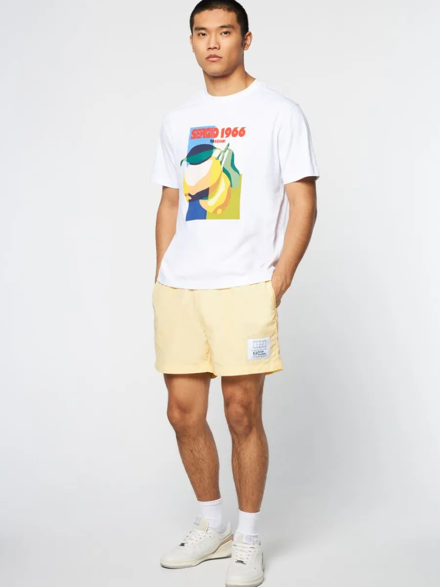Sergio Tacchini Limone T-Shirt- Brilliant White Discount