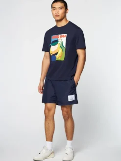 Sergio Tacchini Limone T-Shirt- Maritime Blue New
