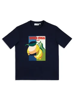Sergio Tacchini Limone T-Shirt- Maritime Blue